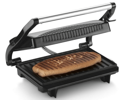 Pigeon by Stovekraft Press Griller Sandwich Toaster (Black)